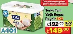 TORKU TAM YAĞLI BEYAZ PEYNİR 1KG